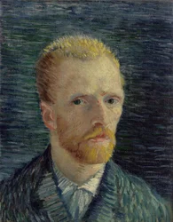 Zelfportret door Vincent van Gogh (1853-1890)