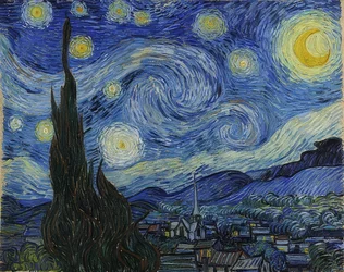 De sterrennacht, 1889