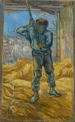 De dorsmachine (naar Millet)