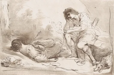 Cephalus en Procris, 1764-98