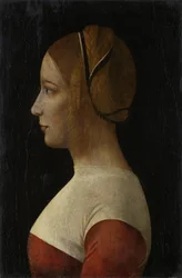 Portret van een jonge dame, ca. 1490