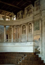 Renaissance architectuur: uitzicht op het Olympisch Theater