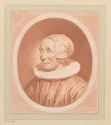 Portret van een onbekende vrouw