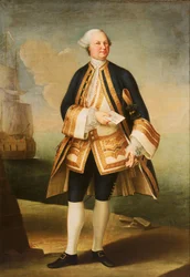 Kapitein Sir Edward Hughes (circa 1720-1794)