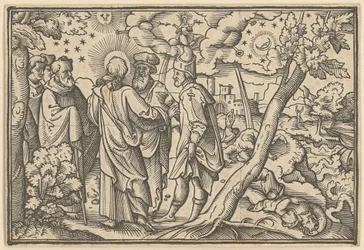 Christus voorspelt de verwoesting van Jeruzalem