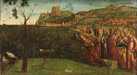 Carpaccio - De metamorfose van Alcyone, ca. 1502-1507