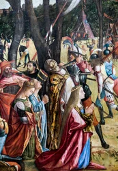Martelaarschap van de pelgrims en begrafenis van Sint Ursula