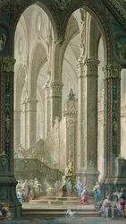 Salomon brandt wierook voor de afgoden