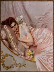 Op de sofa