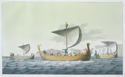Vloot van Willem de Veroveraar, 1066, plaat 8 uit 