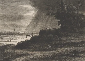 Landschap met storm, 18e-begin 19e eeuw