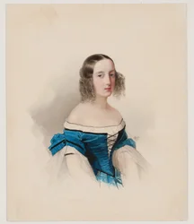 Portret van groothertogin Maria Nikolaievna, 1838