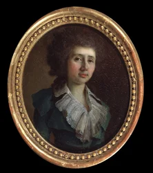 Portret van de schrijver Vasily V. Kapnist (1757 of 1758-1823)