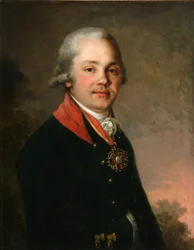 Portret van Alexander Dmitriyevich Arsenyev