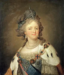 Portret van keizerin Maria Fyodorovna (1759-1828)