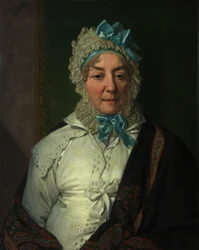 Portret van Yekaterina Alexandrovna Arkharova, 1820
