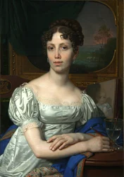 Portret van Yekaterina Vladimirovna Rodzyanko, 1821