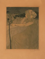 Meditatie op het balkon, 1899-1900
