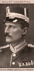 H.K.H. Prins Karel van Zweden, 1908