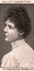 H.K.H. Prinses Adolphus van Schaumburg-Lippe, 1908
