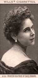 H.K.H. Prinses Beatrice van Saksen-Coburg, 1908