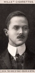H.K.H. De Hertog van Saksen-Coburg en Gotha, 1908