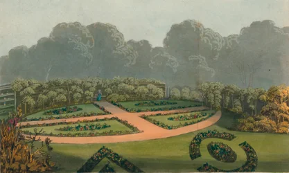 Frontispice voor het Floristenhandboek, 1822