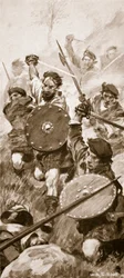 De Hooglanders bij de Slag om Killiecrankie, 27 juli 1689