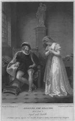 Maat voor Maat. Act 2. Scene 4. Angelo en Isabella, 1797