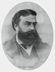 Portret van Giovanni Battista Donati (1826-1873), Italiaanse wiskundige en astronoom
