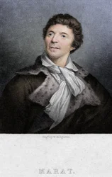Jean-Paul Marat 1743-1793, arts, wetenschapper en politiek theoreticus, ca. 1830
