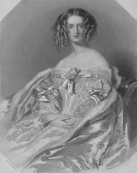 De markiezin van Aylesbury, 1840