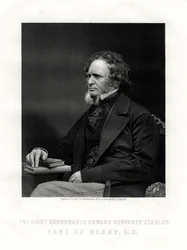 Edward Geoffrey Smith-Stanley, 14e Graaf van Derby, Britse staatsman, ca. 1850-1899