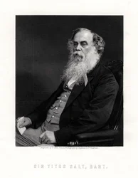 Sir Titus Salt, Britse fabrikant en weldoener, 19e eeuw