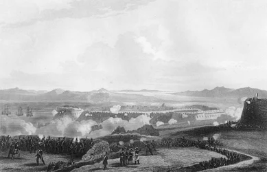 De aanval op Bomarsund, tijdens de Krimoorlog, 1854-1857