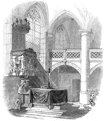Kapel in Kalenberg - uit de tekening van Zijne Koninklijke Hoogheid Prins Albert
