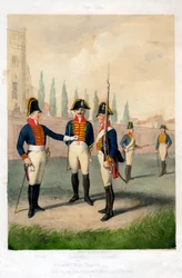 Grenadierwachtbataljon, 1786-1806, 19e eeuw