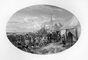 De eerste Oost-Indische legatie in Nederland, 1602, ca. 1870