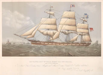 IJzeren klipperschip 