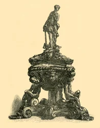 Bronzen inktstel, midden-late 16e eeuw, 1881