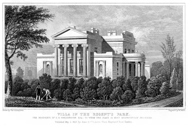 Villa in Regents Park, Londen, 1827
