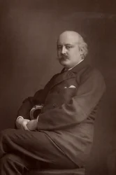 (Charles) Hubert (Hastings) Parry (1848-1918) (woodburytype)