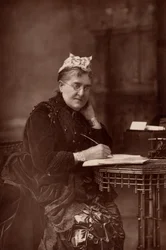 Elizabeth Lynn Linton (1822-1898) Engelse romanschrijfster, schrijfster, journaliste en voorvechter van vrouwenrechten