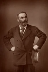 John Burns (1858-1943) Engelse Labour (socialistische) politicus