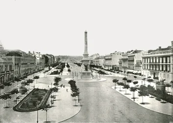 Restauradoresplein, Lissabon, Portugal, 1895