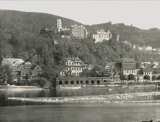 Het kasteel, Heidelberg, Duitsland, 1895