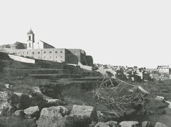 De Geboortekerk, Bethlehem, Palestina, 1895