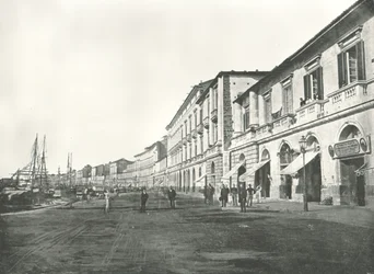 De Marina, Messina, Sicilië, Italië, 1895