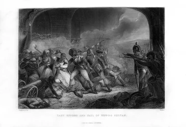 Laatste Inspanning en Val van Tippoo Sultan, 1799, midden 19e eeuw