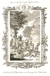 Het vermoorden van de Druïden, c.1771-1772